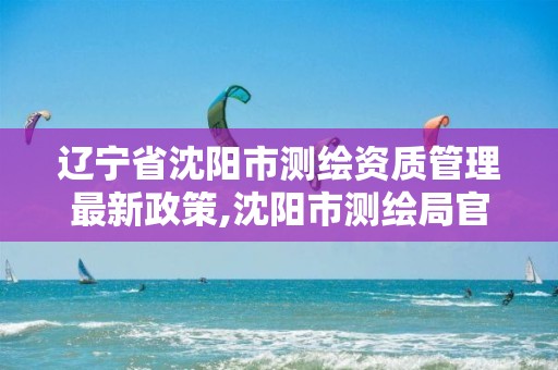 辽宁省沈阳市测绘资质管理最新政策,沈阳市测绘局官网。
