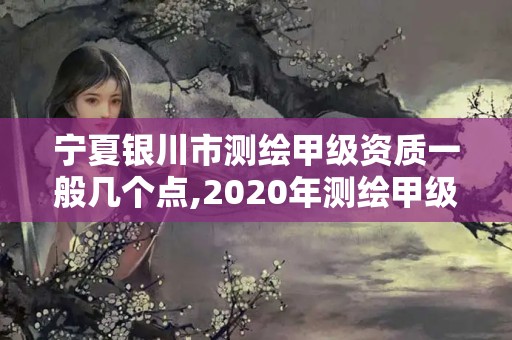 宁夏银川市测绘甲级资质一般几个点,2020年测绘甲级资质条件。