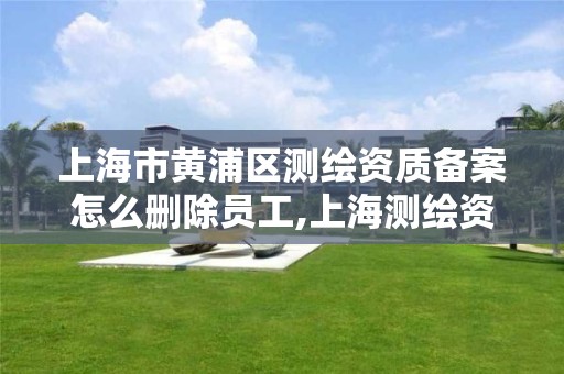 上海市黄浦区测绘资质备案怎么删除员工,上海测绘资质申请。