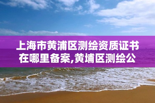 上海市黄浦区测绘资质证书在哪里备案,黄埔区测绘公司。