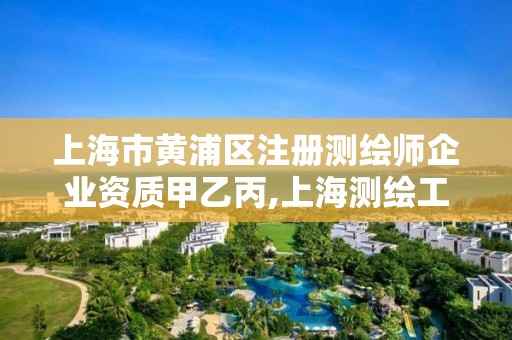 上海市黄浦区注册测绘师企业资质甲乙丙,上海测绘工程师。