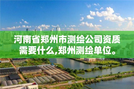 河南省郑州市测绘公司资质需要什么,郑州测绘单位。