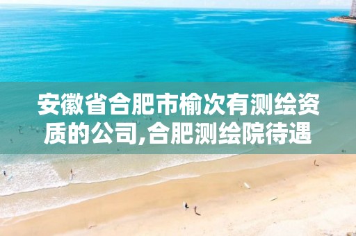 安徽省合肥市榆次有测绘资质的公司,合肥测绘院待遇怎么样。