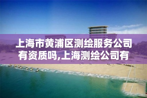 上海市黄浦区测绘服务公司有资质吗,上海测绘公司有哪几家。