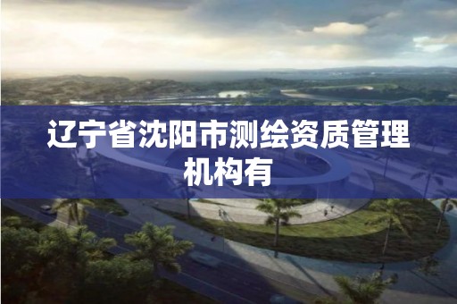 辽宁省沈阳市测绘资质管理机构有