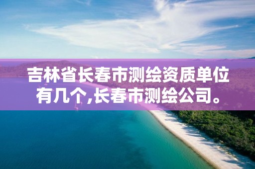 吉林省长春市测绘资质单位有几个,长春市测绘公司。 吉林省长春市测绘资质单位有几个,长春市测绘公司。