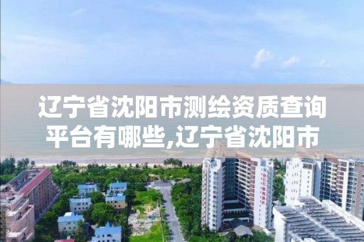 辽宁省沈阳市测绘资质查询平台有哪些,辽宁省沈阳市测绘资质查询平台有哪些公司。