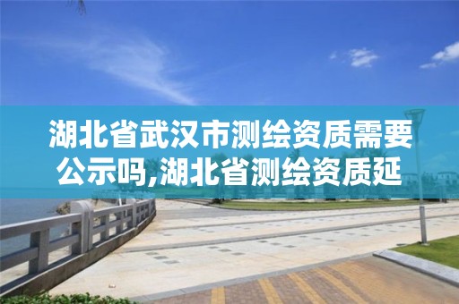 湖北省武汉市测绘资质需要公示吗,湖北省测绘资质延期公告。