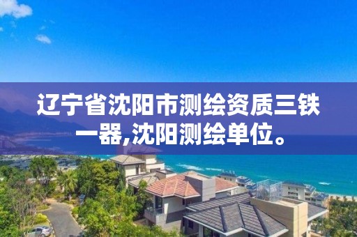 辽宁省沈阳市测绘资质三铁一器,沈阳测绘单位。