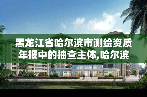 黑龙江省哈尔滨市测绘资质年报中的抽查主体,哈尔滨市测绘院。