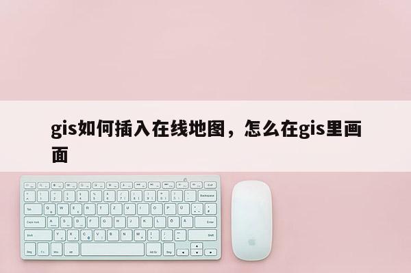gis如何插入在线地图，怎么在gis里画面