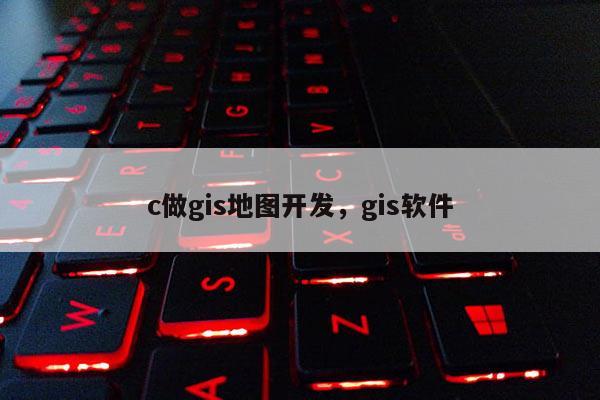 c做gis地图开发，gis软件