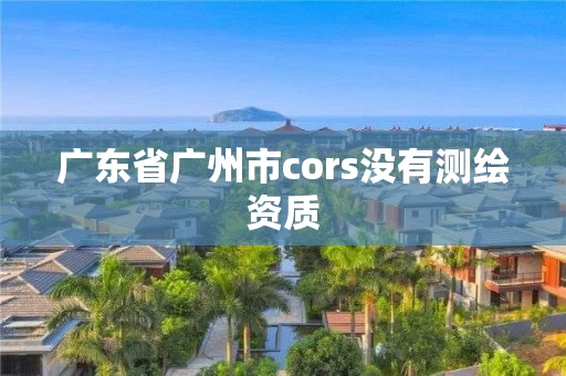 广东省广州市cors没有测绘资质 广东省广州市cors没有测绘资质