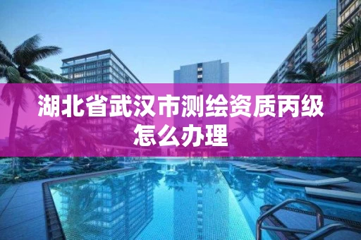 湖北省武汉市测绘资质丙级怎么办理