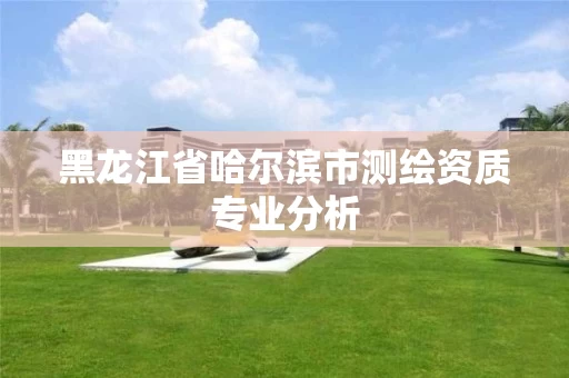 黑龙江省哈尔滨市测绘资质专业分析