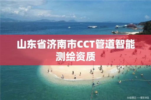 山东省济南市CCT管道智能测绘资质 山东省济南市CCT管道智能测绘资质