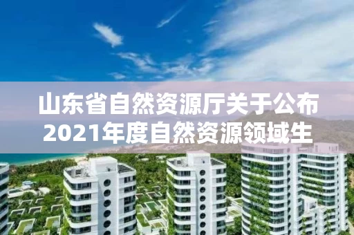 山东省自然资源厅关于公布2021年度自然资源领域生态产品价值实现典型案例的通报
