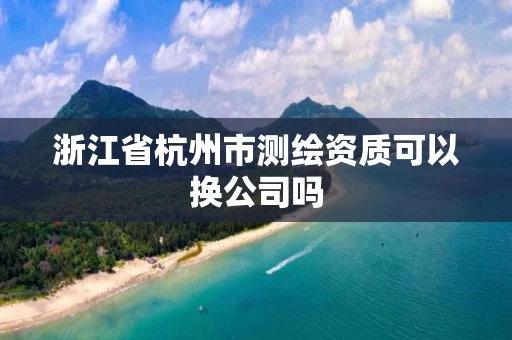 浙江省杭州市测绘资质可以换公司吗 浙江省杭州市测绘资质可以换公司吗