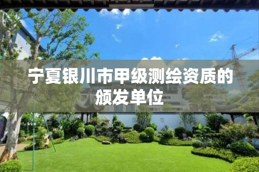 宁夏银川市甲级测绘资质的颁发单位