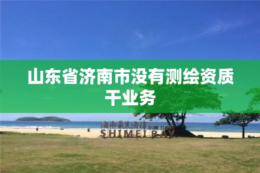 山东省济南市没有测绘资质干业务