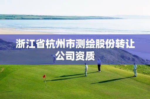 浙江省杭州市测绘股份转让公司资质 浙江省杭州市测绘股份转让公司资质