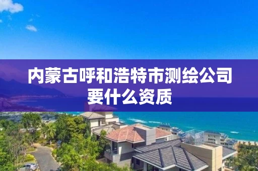 内蒙古呼和浩特市测绘公司要什么资质 内蒙古呼和浩特市测绘公司要什么资质