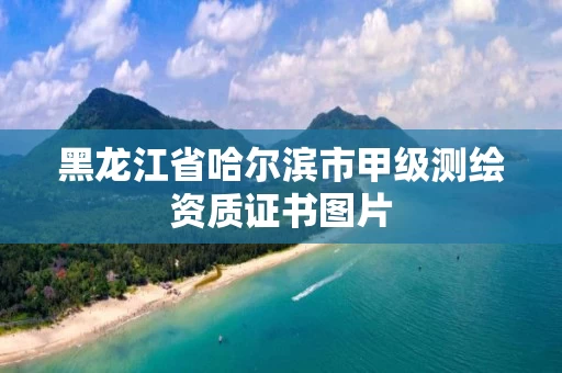 黑龙江省哈尔滨市甲级测绘资质证书图片