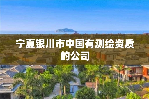 宁夏银川市中国有测绘资质的公司
