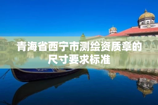 青海省西宁市测绘资质章的尺寸要求标准