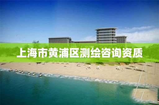 上海市黄浦区测绘咨询资质