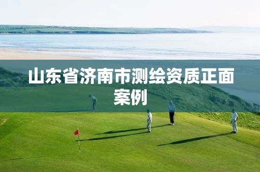 山东省济南市测绘资质正面案例