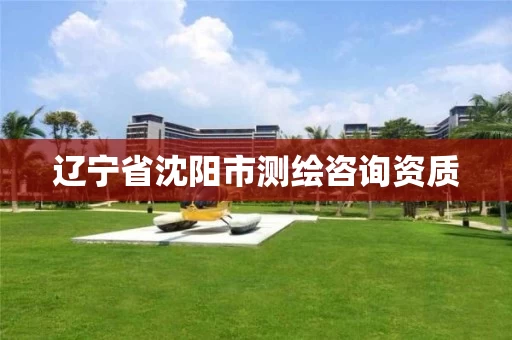 辽宁省沈阳市测绘咨询资质