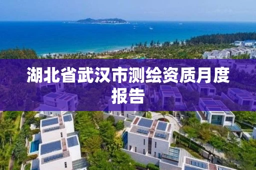 湖北省武汉市测绘资质月度报告