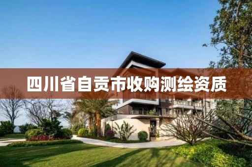 四川省自贡市收购测绘资质