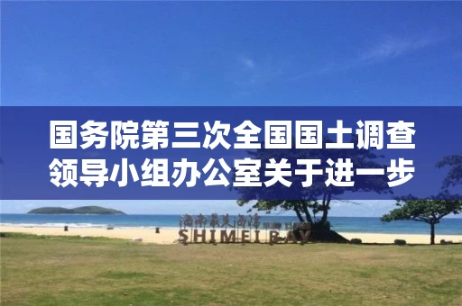 国务院第三次全国国土调查领导小组办公室关于进一步做好近阶段工作的通知