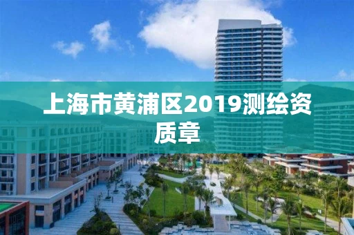 上海市黄浦区2019测绘资质章