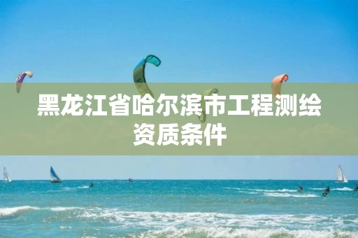 黑龙江省哈尔滨市工程测绘资质条件 黑龙江省哈尔滨市工程测绘资质条件