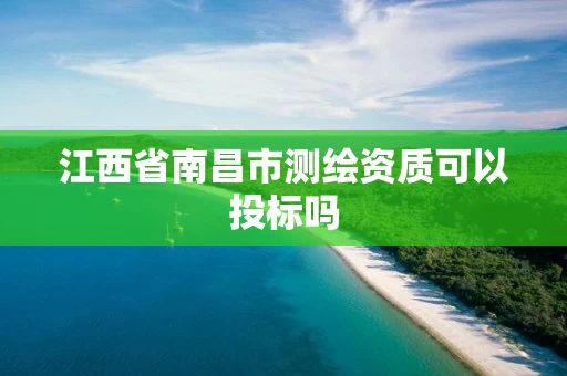 江西省南昌市测绘资质可以投标吗 江西省南昌市测绘资质可以投标吗