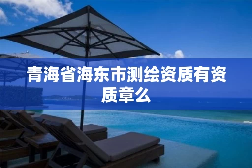 青海省海东市测绘资质有资质章么 青海省海东市测绘资质有资质章么