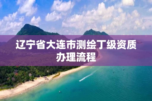 辽宁省大连市测绘丁级资质办理流程
