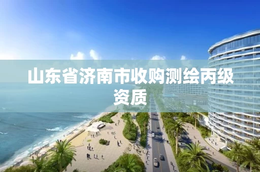 山东省济南市收购测绘丙级资质