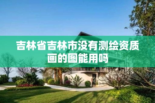 吉林省吉林市没有测绘资质画的图能用吗