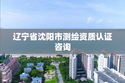 辽宁省沈阳市测绘资质认证咨询