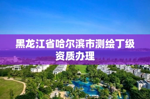 黑龙江省哈尔滨市测绘丁级资质办理