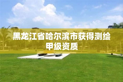黑龙江省哈尔滨市获得测绘甲级资质 黑龙江省哈尔滨市获得测绘甲级资质