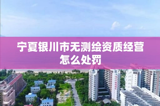 宁夏银川市无测绘资质经营怎么处罚