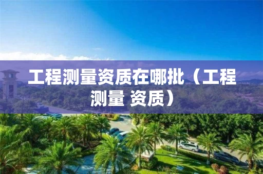 工程测量资质在哪批（工程测量 资质）