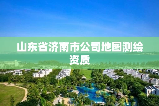 山东省济南市公司地图测绘资质 山东省济南市公司地图测绘资质