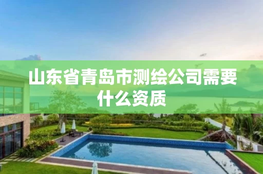 山东省青岛市测绘公司需要什么资质