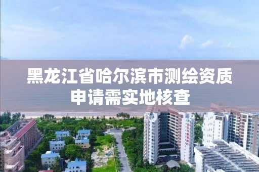 黑龙江省哈尔滨市测绘资质申请需实地核查